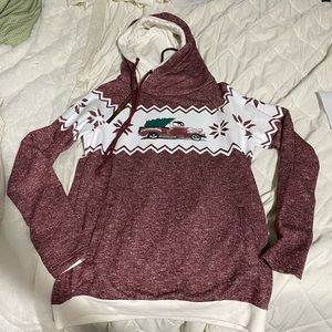 Christmas double hood